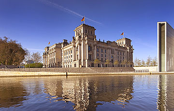 Reichstagsgebäude in Berlin
